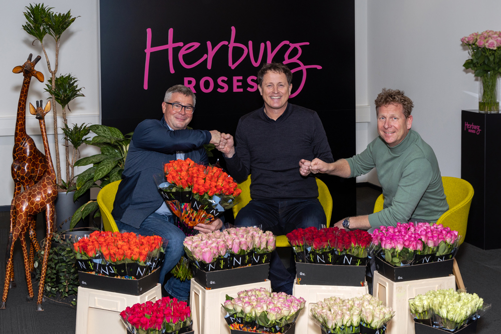 Dutch Flower Group participeert in Nini Herburg Roses