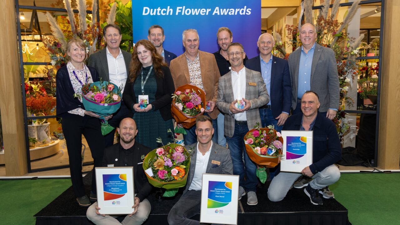 Zwettulips, Plant World and Marginpar the proud winners of the Dutch Flower Awards 2023